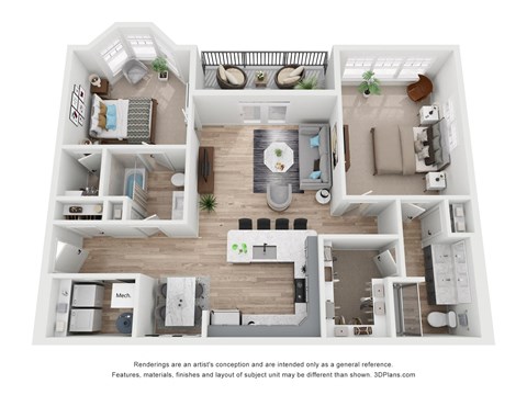 The Sawmill Floor Plan